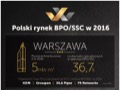 Podsumowanie polskiego rynku BPO/SSC w 2016 roku przez Walter Herz